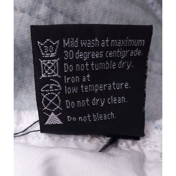 Who Decides War by MRDR BRVDO Unified Embroidered Jeans 30 Mens Blue $675 - Picture 13 of 16